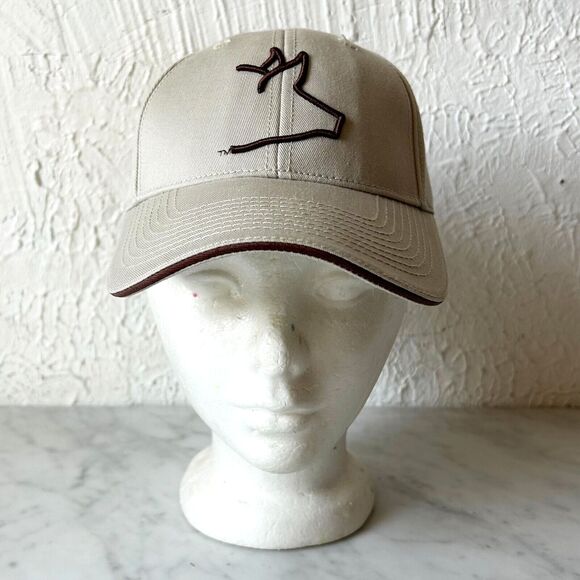Intervet Hog Farm Veterinary Tan Brown Cotton Baseball Cap One Size Adjustable - Picture 3 of 9